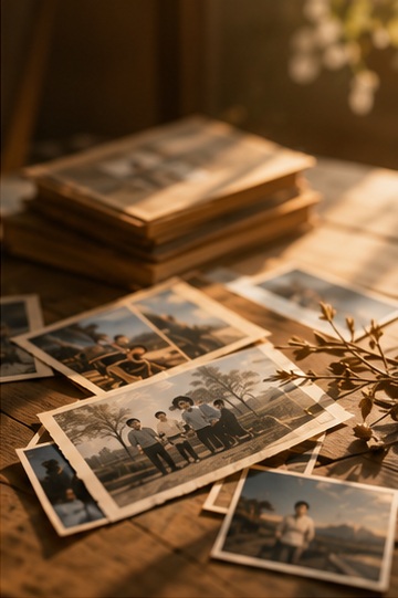 Photos may age, but memories never will.