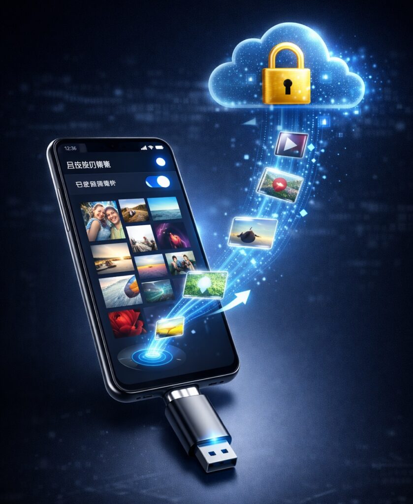 照片与视频自动加密备份