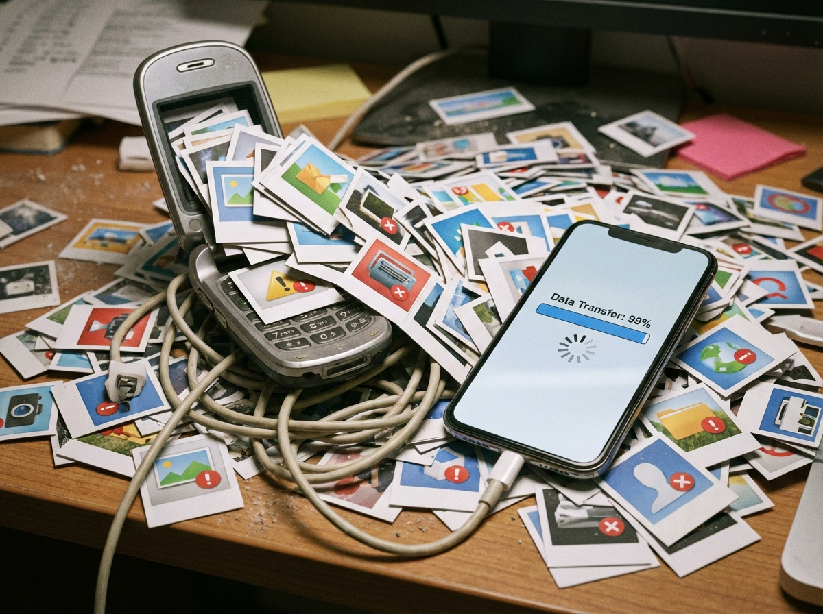 手机数据迁移困难 照片视频文件传输慢