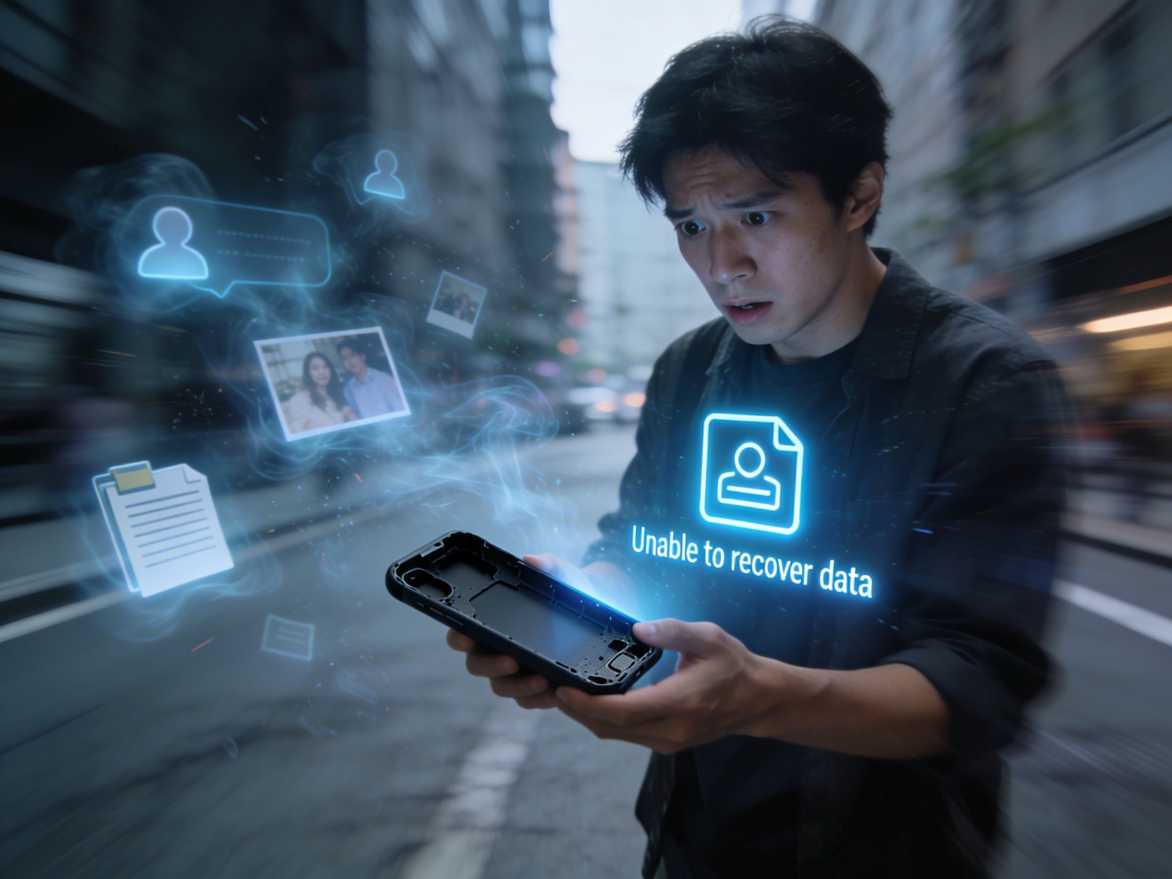 手机丢失，数据无法恢复