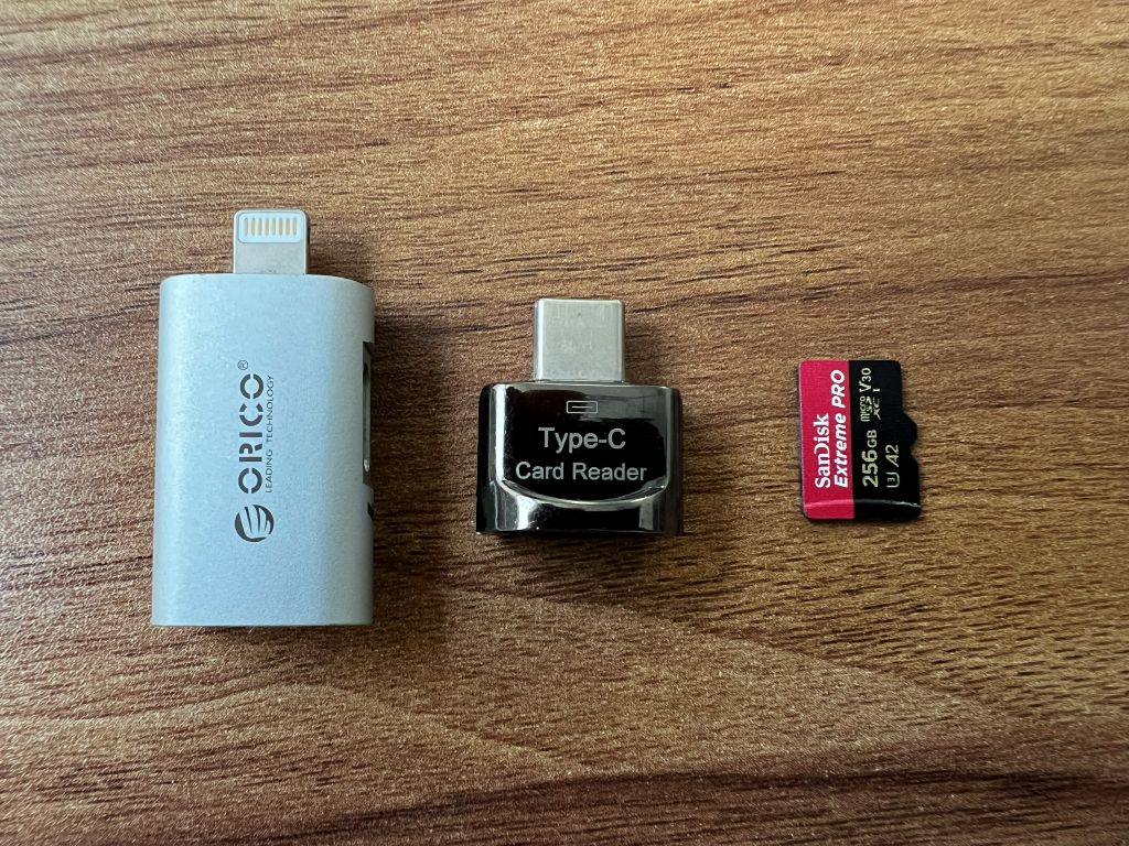 iPhone相册备份到TF卡