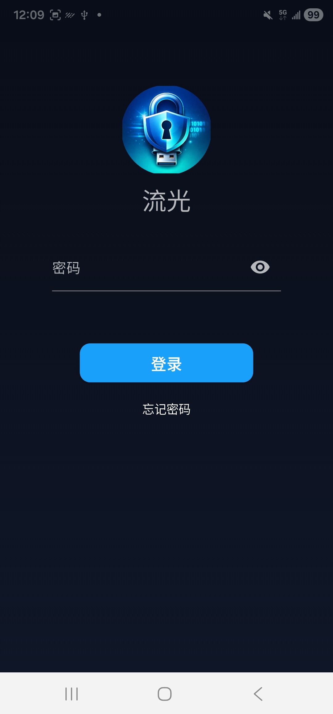 使用密码解锁应用