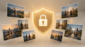 自动加密：为每一份回忆增加一道安全屏障
